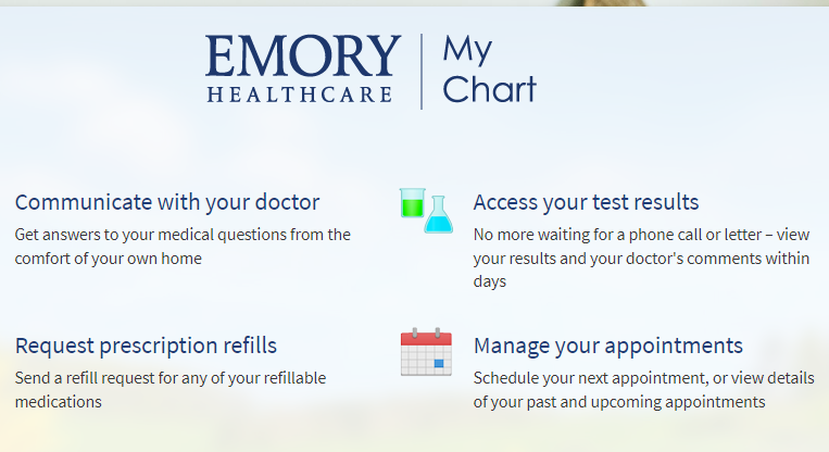 Emory Johns Creek Patient Portal Login