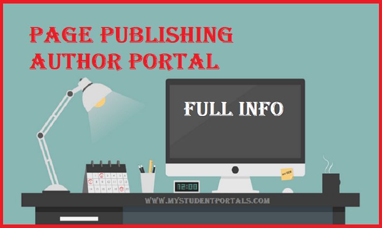 Page Publishing Author Portal