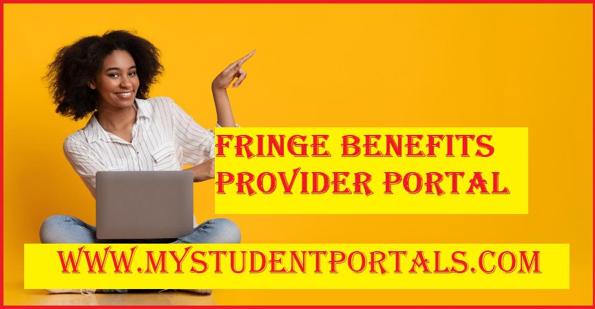 Fringe Benefits provider portal