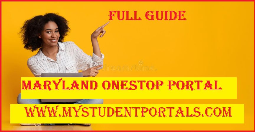 Maryland OneStop Portal 