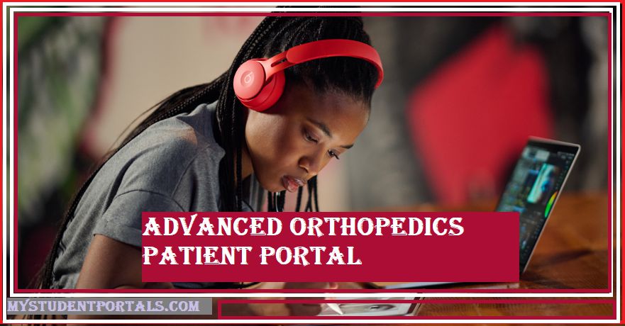 Advanced orthopedics patient portal