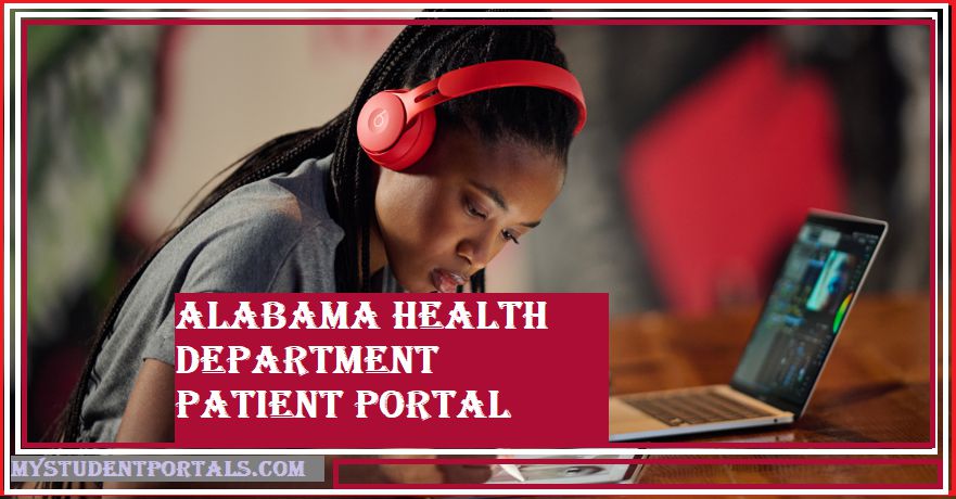 Alabama health department patient portal