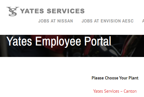 Yates Pay Stub Portal