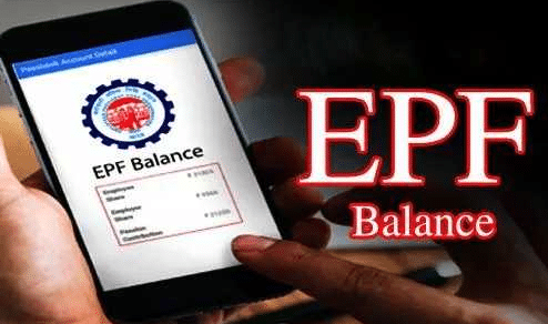 EPF balance check on mobile number