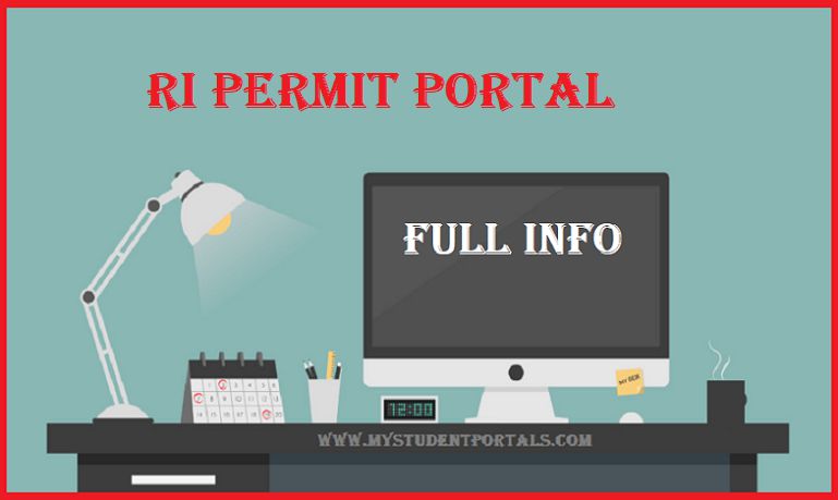 RI Permit Portal