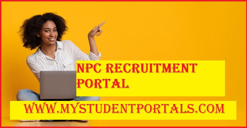 NPC recruitment portal 
